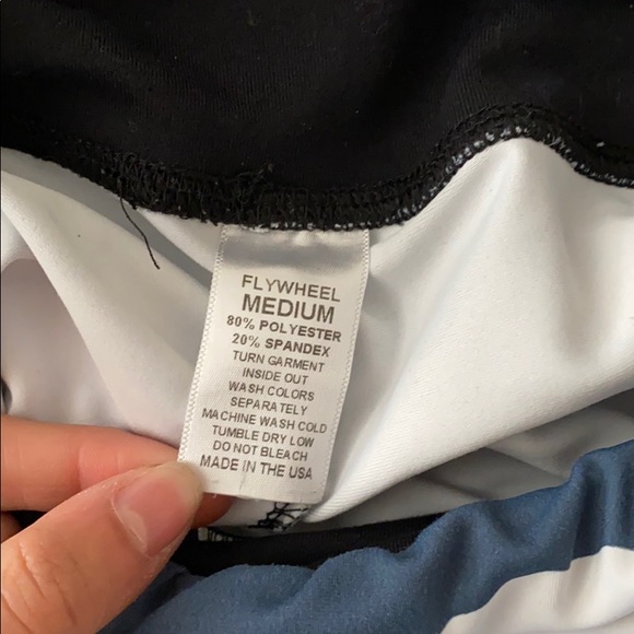 blue camo leggings - Picture 4 of 5